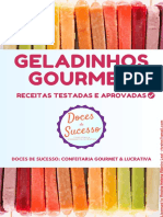 Receitas Geladinhos Gourmet