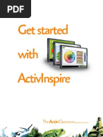 Activinspire Quick Start Guide