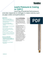 Sondex-Quartz-Pressure-Casing Collar locator-QPC-spec