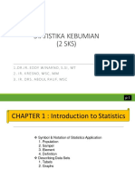 Materi-1 - Statistik Kebumian - Introduction