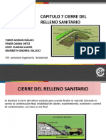 Cierre de Relleno Sanitario