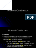 Inglês - Present Continuous 1