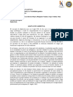 Adaptación Ambiental y La Variabilidad Genética