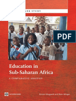 Education in Sub-Saharan Africa: A World Bank Study