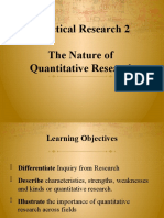 The Nature of Quantiative Research