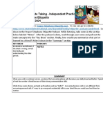 1.02A2 Cornell Note Taking - Independent Practice