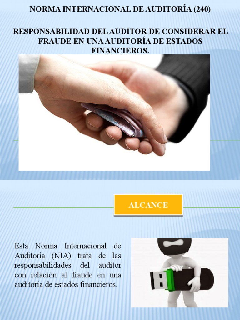 Auditoría y Fraude en Estados Financieros | PDF | Auditoría | Contralor