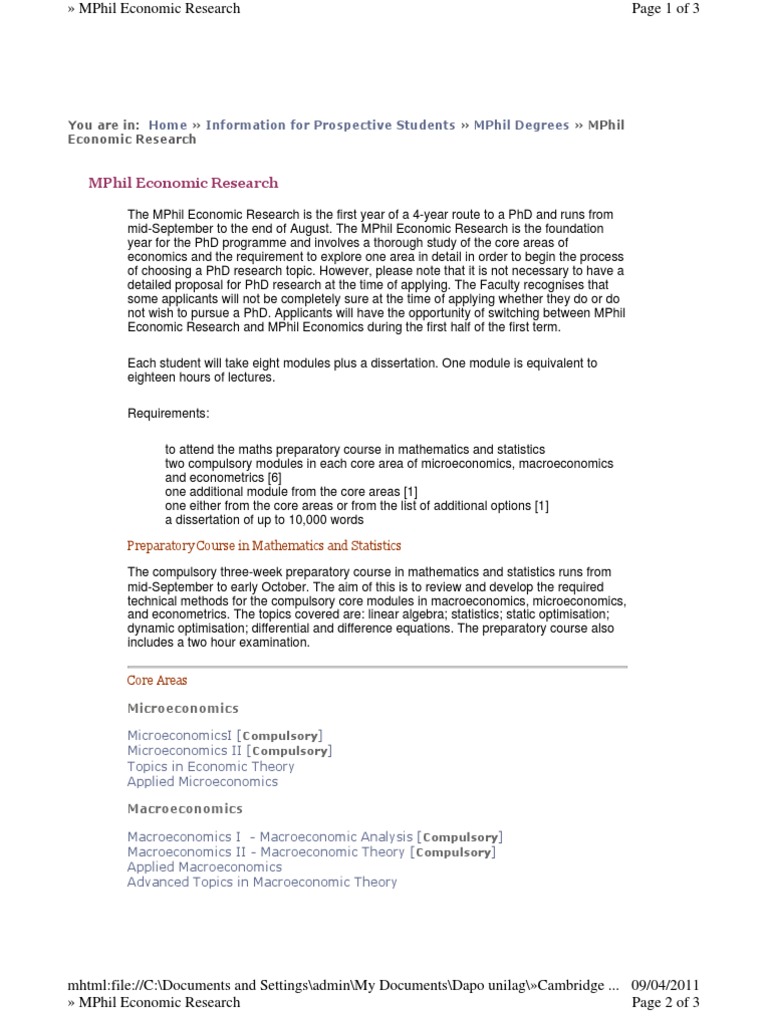 hec mphil thesis format