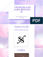 PUB II Samira Scraft by Kemal Maqdan Faransyah (185700036)