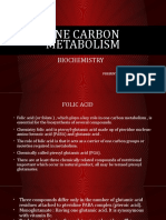 One Carbon Metabolism