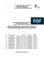 Informe Proyecto Servicio Comunitario DMCG - Lab Top Nro 210611