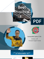 Materi Bimtek Pengelolaan LKP - Best Practice 12 Juli 2019