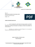 Ofício N. 173/2021. Piranhas-GO, 15 de Julho de 2021.: Estado de Goiás Governo Municipal de Piranhas Adm. 2021 - 2024