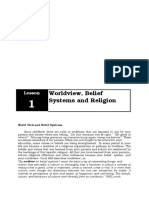 IWRBS - Q1 - Mod1 - Worldviews Belief Systems and Religion