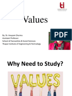 Values Introduction
