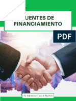 Fuentes de financiamiento