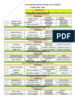 .Jadwal Piket Asrama