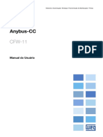 WEG CFW11 Manual de Comunicacao Anybus CC 0899.5749 PT