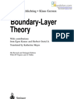 Boundary-Layer Theory: Hermann Schlichting - Klaus Gersten