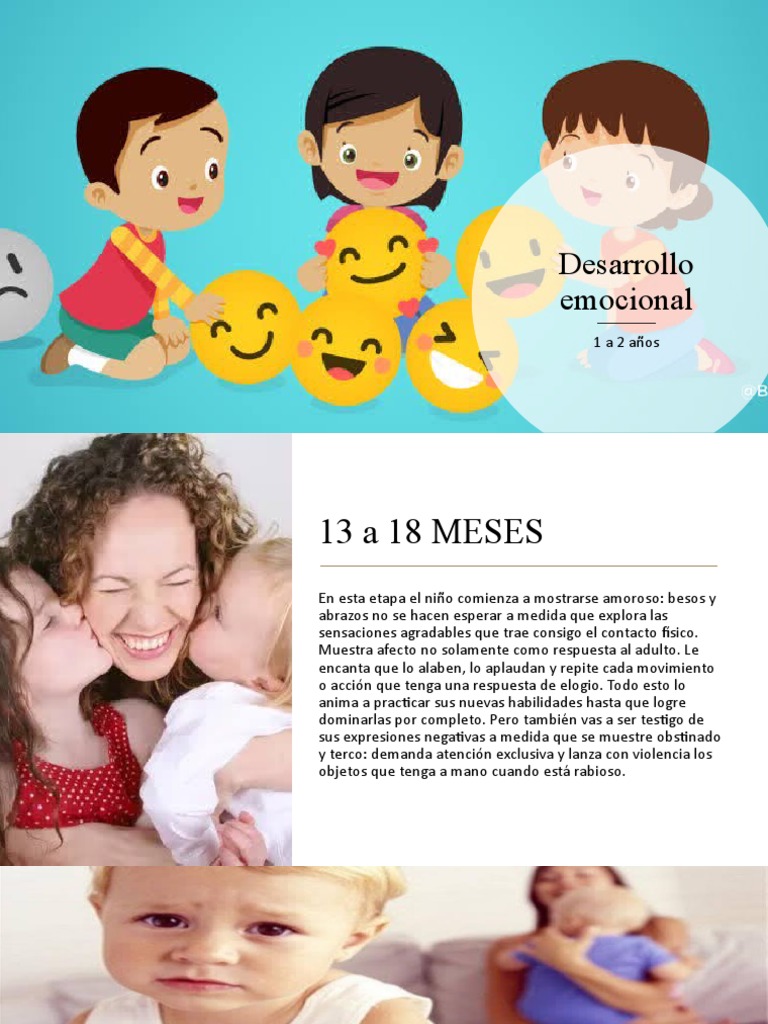 Desarrollo emocional en niños de 1 a 2 años | PDF | Las emociones | La ...