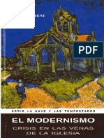 Sáenz Alfredo. La Nave Y Las Tempestades. Tomo 11. El Modernismo - Crisis en Las Venas de La Iglesia