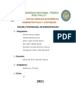 Informe de Auditoría