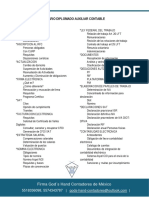 Temario Diplomado Aux Contable