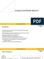 3 - Statistical Concepts - Market Returns