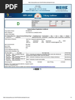 Udyog Aadhaar Registration Certificate