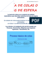 Teoria de Colas Lineas de Espra