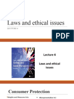Laws and Ethical Issues