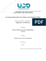 Automatización de Linea de Producción