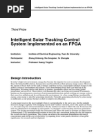 Intelligent Solar Tracking Control System Implemented On An FPGA