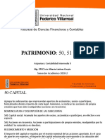 PATRIMONIO-CUENTA 50, 51, 52