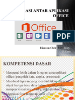 Integrasi Antar Aplikasi Office