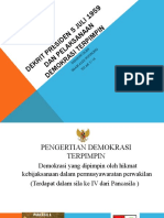 Demokrasi Terpimpin Presiden Soekarno