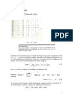 Lattice Dynamics: Normal Modes of A 1-D Monatomic Lattice