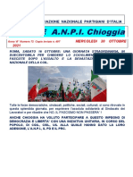 Notiziario ANPI Chioggia numero 72