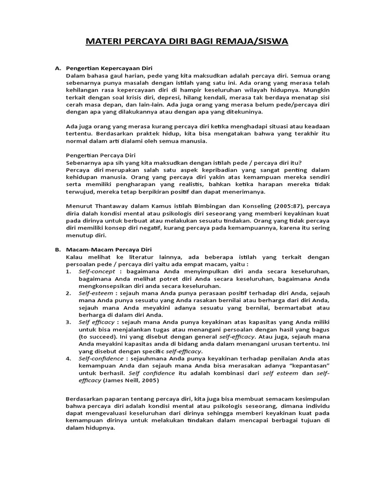 mahasiswa menguasai materi sidang dengan percaya diri