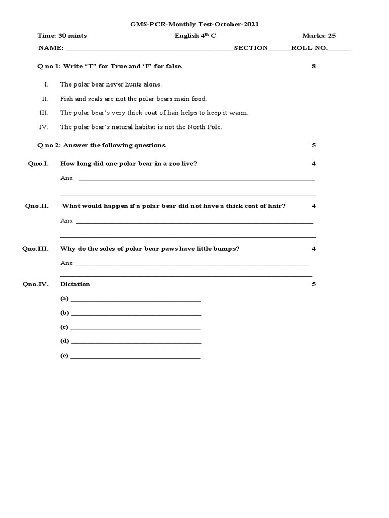 English 4th C | PDF | Foreign Language Studies