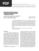 Chemical Recycling of Postconsumer Poly (Ethylene-Terephthalate) Bottles - Depolymerization Study