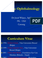 Pediatric Ophthalmology DR - Jusuf