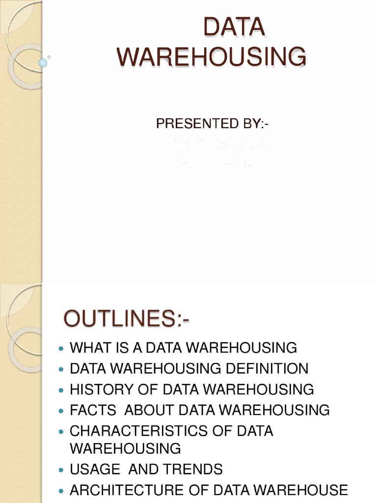 Understanding Data Warehousing Concepts | PDF
