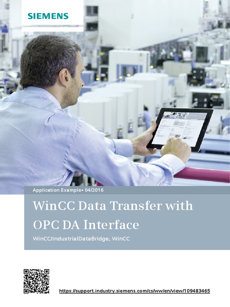 WinCC Data Transfer via OPC DA | PDF | Microsoft Excel | Legal Liability