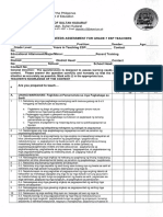 ESP Assessment For Grade 7