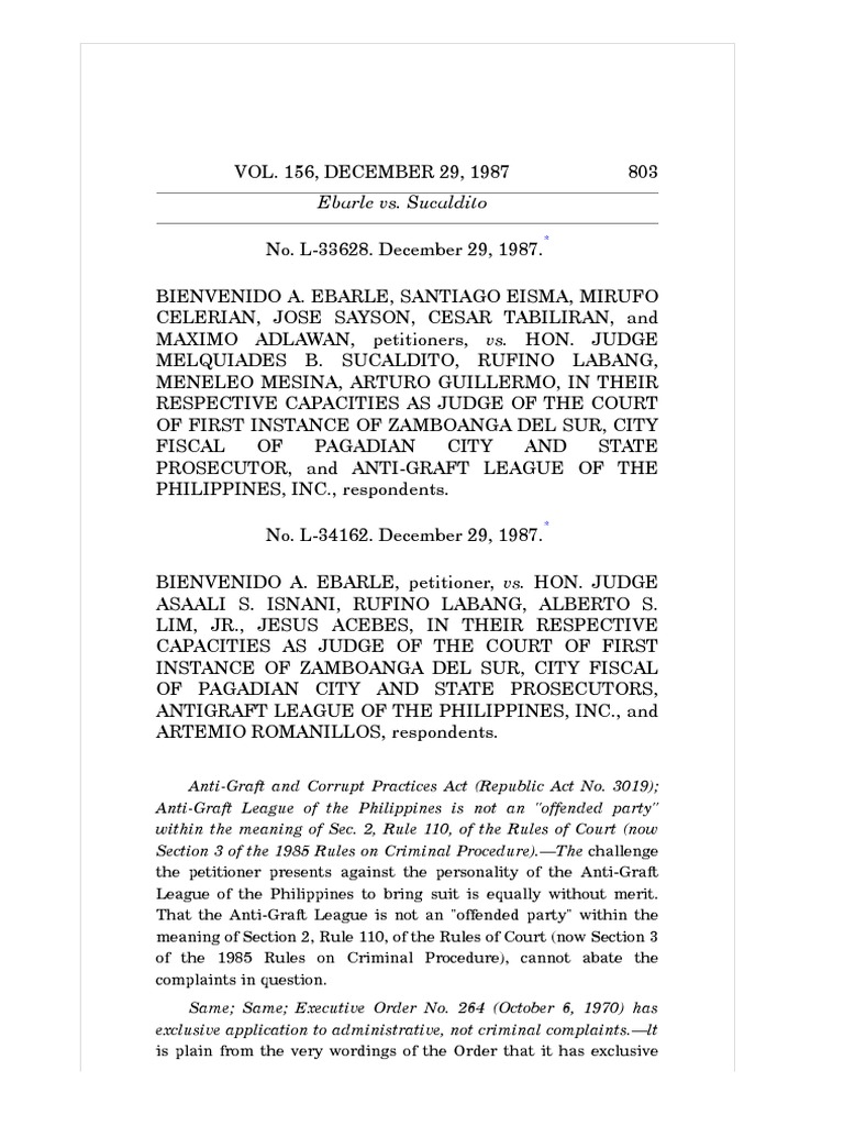 19 ebarle vs sucaldito pdf injunction complaint