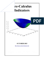 Precalculus Indicators 10.19.15