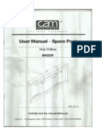 Cam Attatchment Parts Catalogue sh225 - 01 - 15