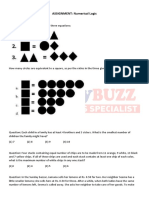 ASSIGNMENT: Numerical Logic