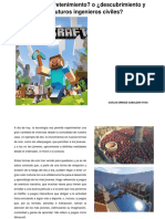 Minecraft: una Aproximación a La Ingeniería Civil a Través de Las Consolas